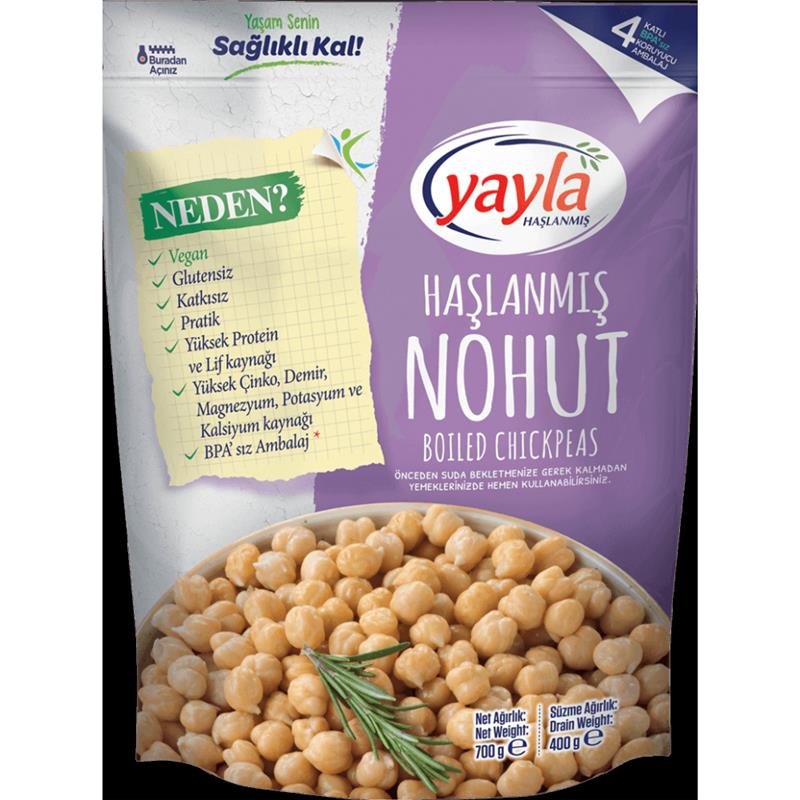 YAYLA HAŞLANMIŞ NOXUD 700GR