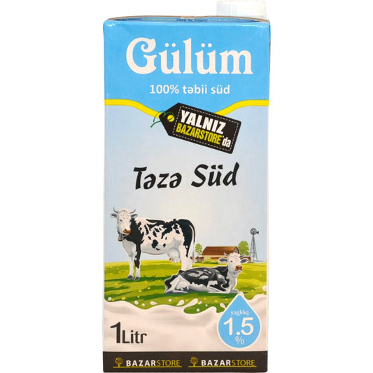 GÜLÜM SÜD AZ YAĞLI 1,5%  1 LT