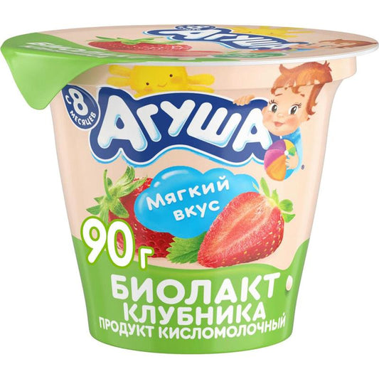 AQUŞA BİOLAKT YOQURT ÇİYƏLƏK 90 QR 3%