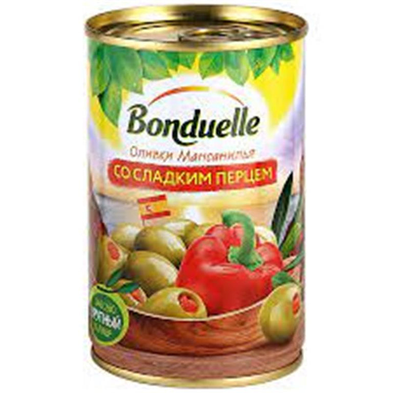 BONDUELLE YAŞIL ZEYTUN BİBƏRLİ 300 ML