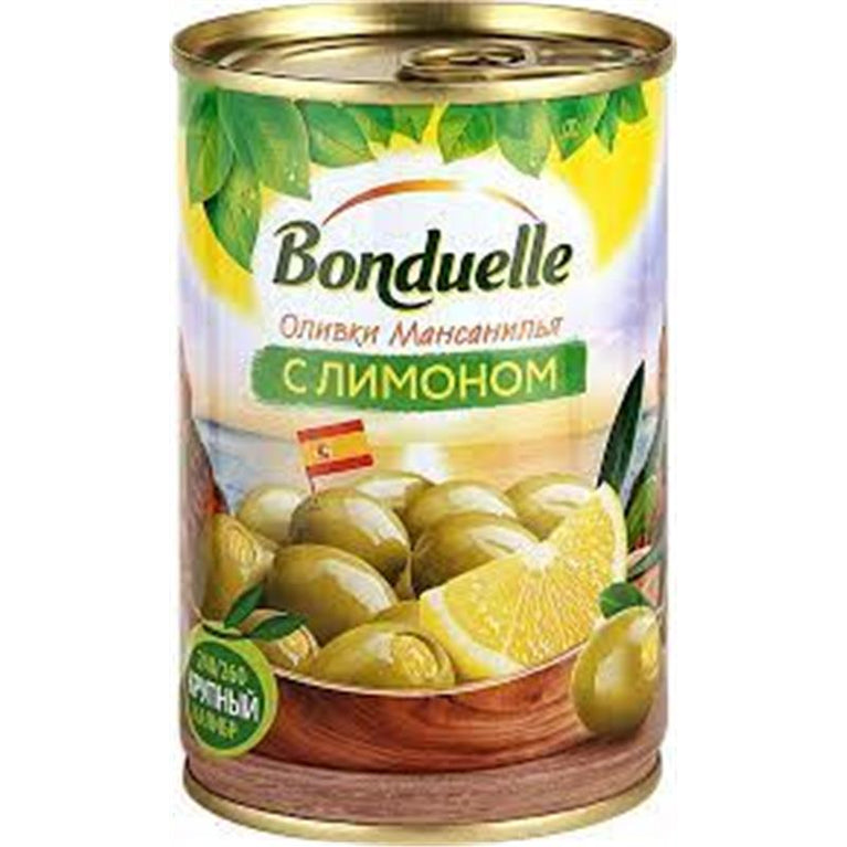 BONDUELLE YAŞIL ZEYTUN LİMONLU 300 ML