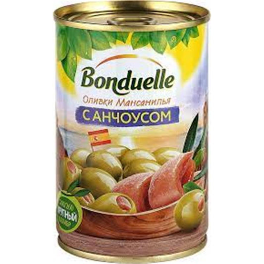 BONDUELLE YAŞIL ZEYTUN ANCOUSOM 300 ML