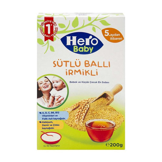 HB SÜTLÜ BALLI İRMİKLİ SIYIQ 200 QR