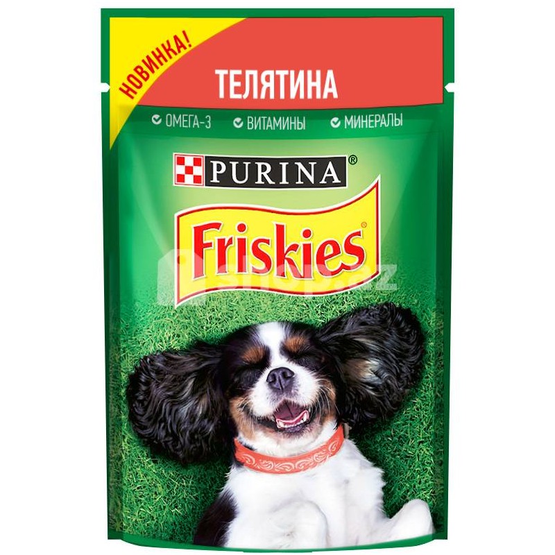 FRISKIES ADULT DOG CIG VEAL 24X85GR