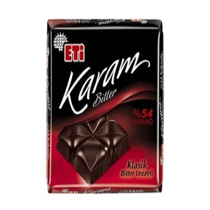 KARAM %54 KAKAOLU BITTER CIKOLATA 60G 12