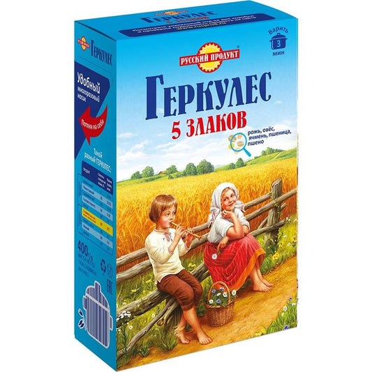 RUSSKIY PRODUKT QERKULES 5 TAXILLI 400 G