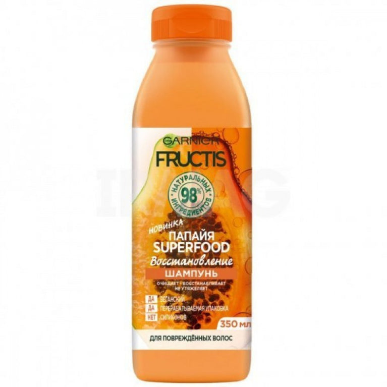 GARNİER FRUCTİS ŞAMPUN PAPAYA  350ML