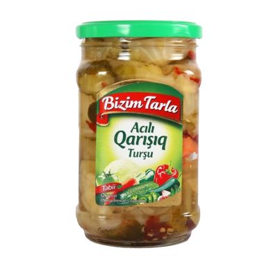 BİZİM TARLA ACILI QARIŞIQ TURŞU 670 GR