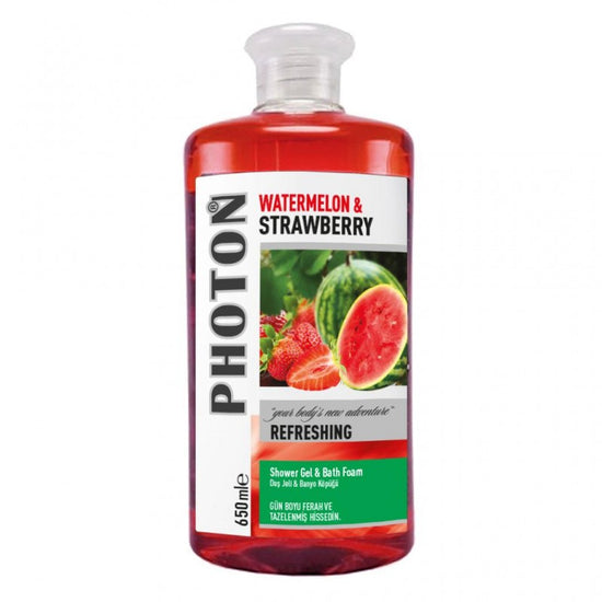 PHOTON DUŞ GELİ 650 ML QARPIZ VƏ ÇİYƏLƏK