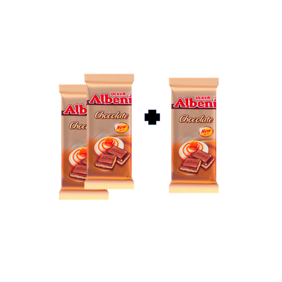 ÜLKƏR ALBENİ TBLT ÇİKOLATA 95GR 2+1