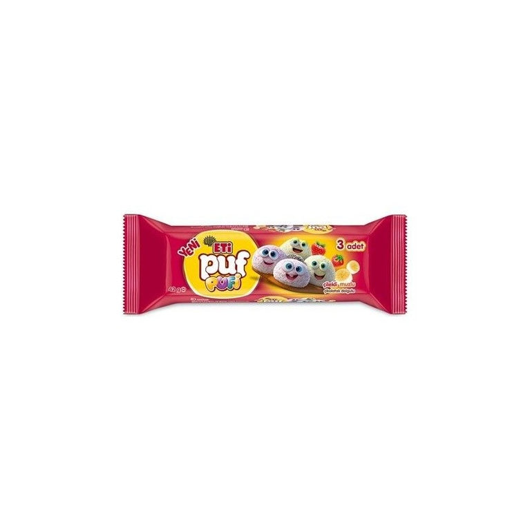 ETİ BİSKVİT  PUF-PUF ÇİYƏLƏK BANANLI 42Q