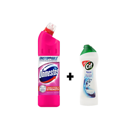 DOMESTOS PİNK 750 ML+CİF KREM  250 ML