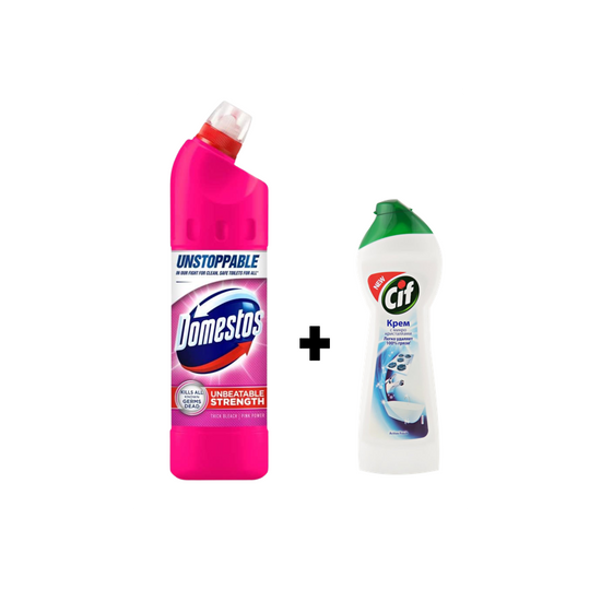 DOMESTOS PİNK 750 ML+CİF KREM  250 ML