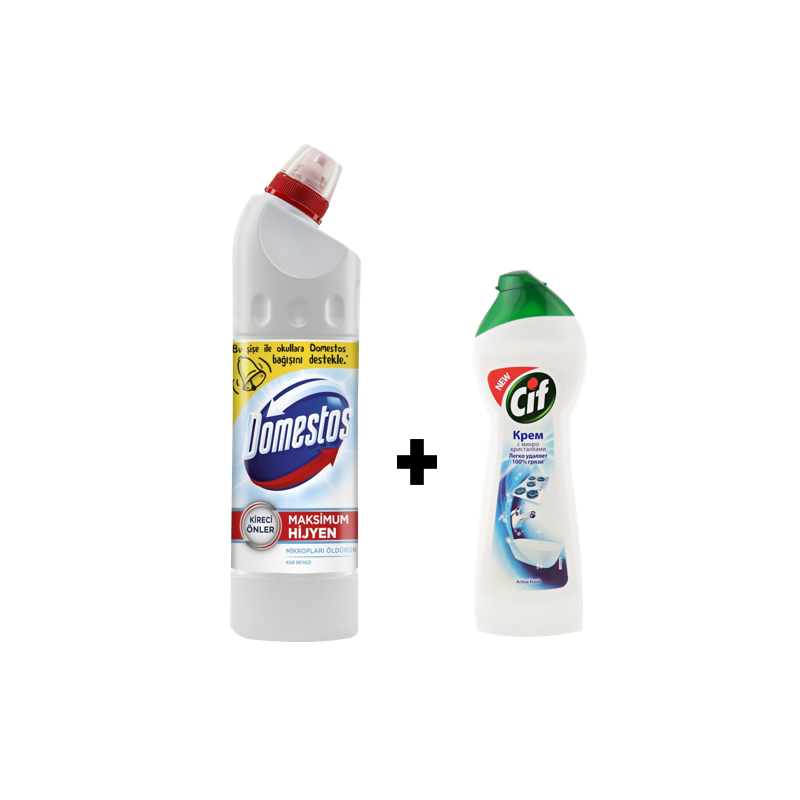 DOMESTOS OKALİPTUS 750 ML+CİF KREM 250ML