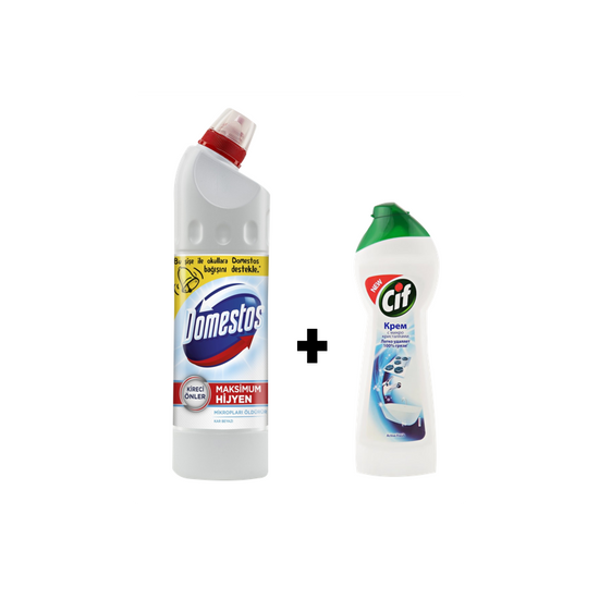 DOMESTOS OKALİPTUS 750 ML+CİF KREM 250ML