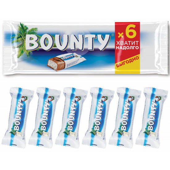 BOUNTY MULTIPACK 6X27.5G 165 GR