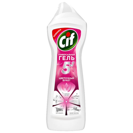 CIF TƏMİZLƏYİCİ GEL 750 ML GÜL