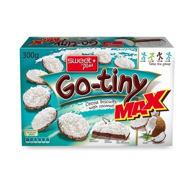 SWEET+GO MAX KOKOS SHOK PEC 300GR