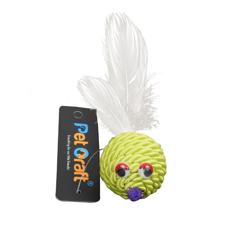 PETCRAFT TÜKLÜ HƏSİRLİ TOP PTC0131