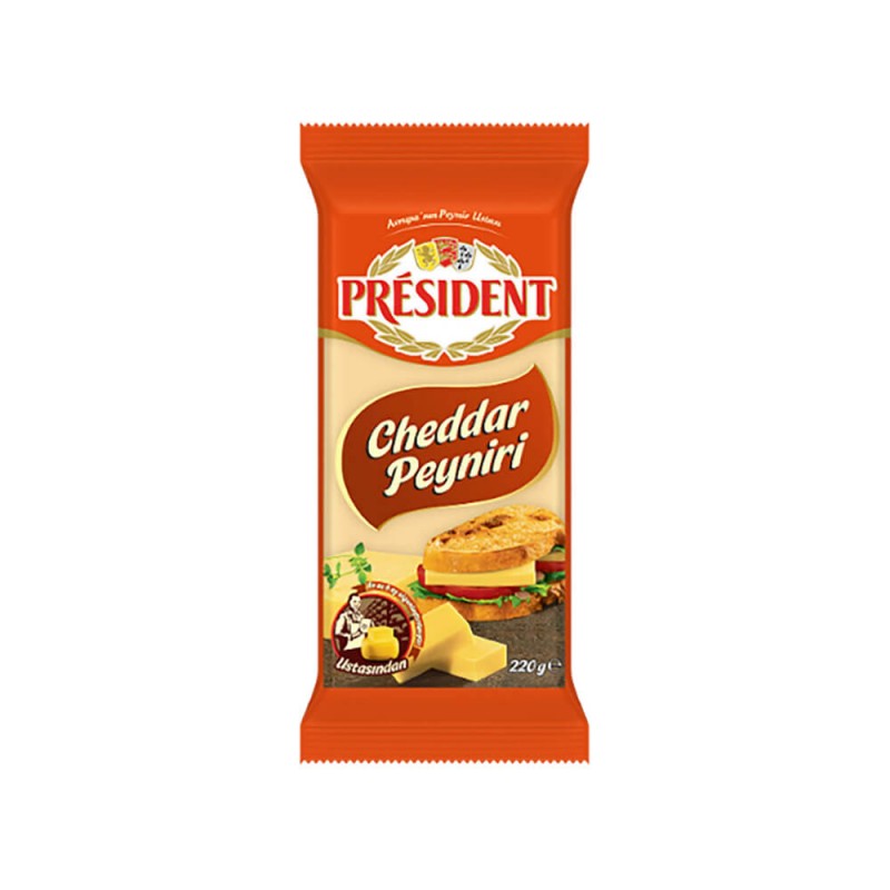 PRESİDENT ÇHEDDAR 220 GR