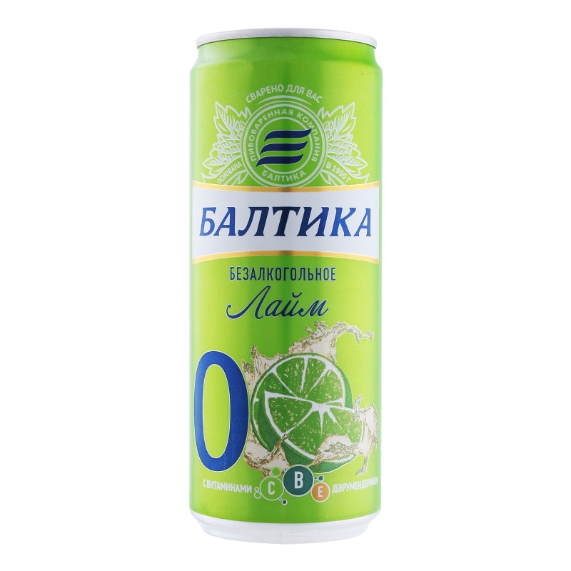 BALTIKA PİVƏ 330 ML 0% LİME BANKA