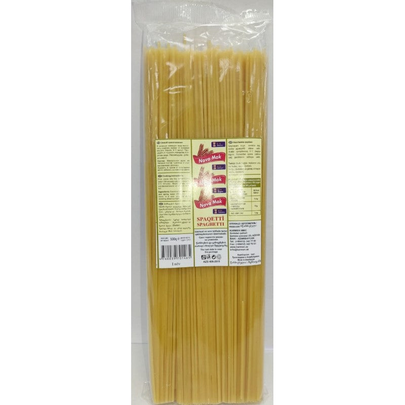 NOVA MAK MAKARON SPAGETTİ 500 GR