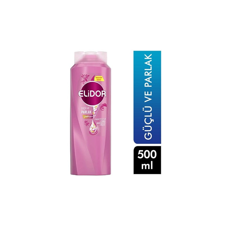 ELİDOR ŞAMPUN GÜCLÜ PARLAQ 500 ML