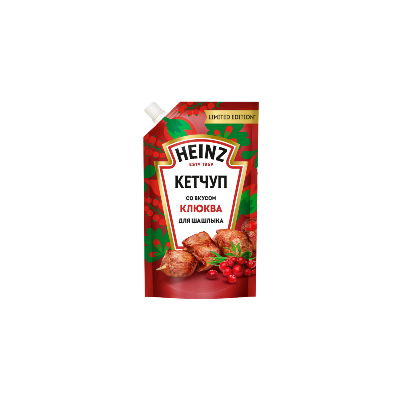 HEINZ KETCUP 320 GR QUSUZUMU DADLI PKT