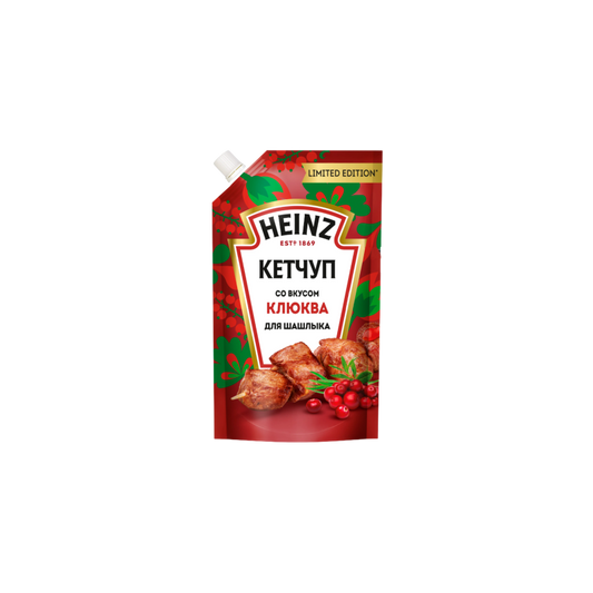 HEINZ KETCUP 320 GR QUSUZUMU DADLI PKT