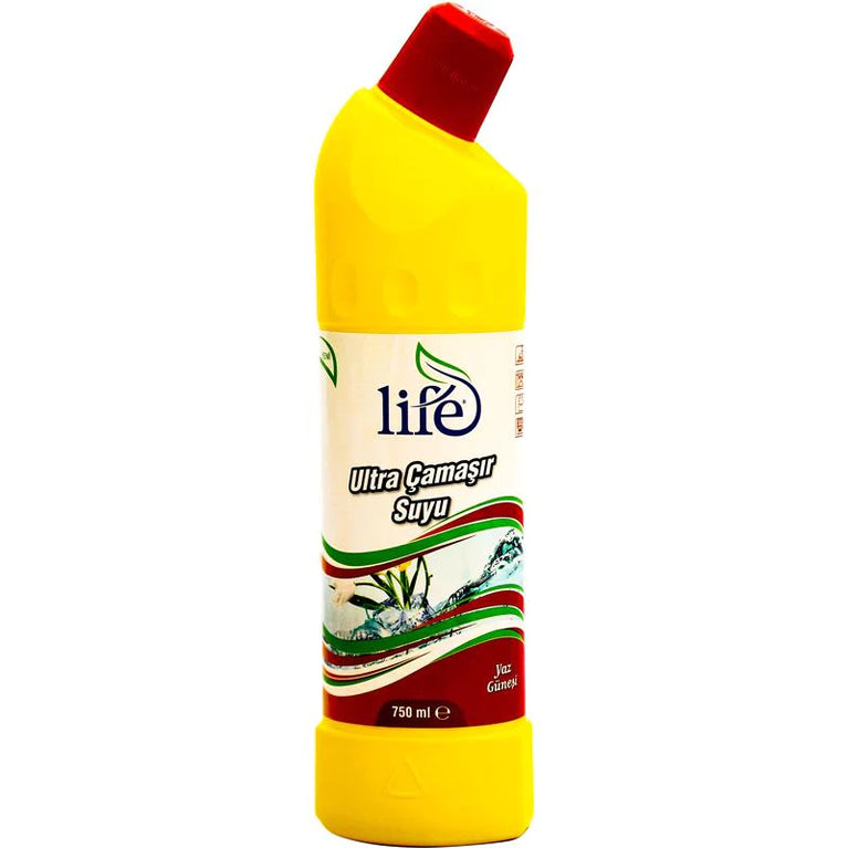 LİFE ULTRA ÇAMAŞIR SUYU 750 ML YAZ GÜNƏŞ