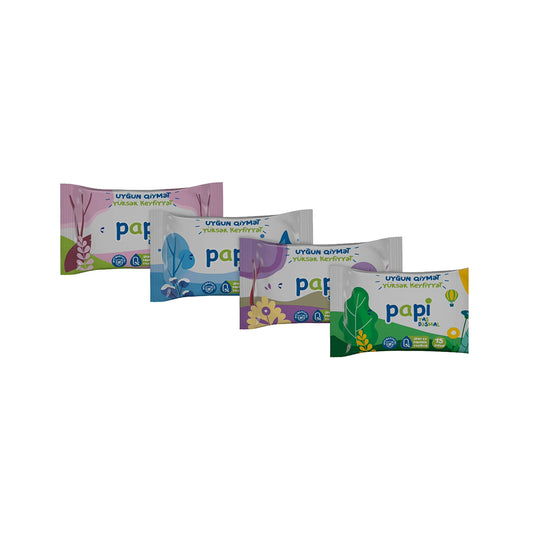 PAPİ NƏM SALFET 15 ƏDƏD ANTİBAKTERİAL