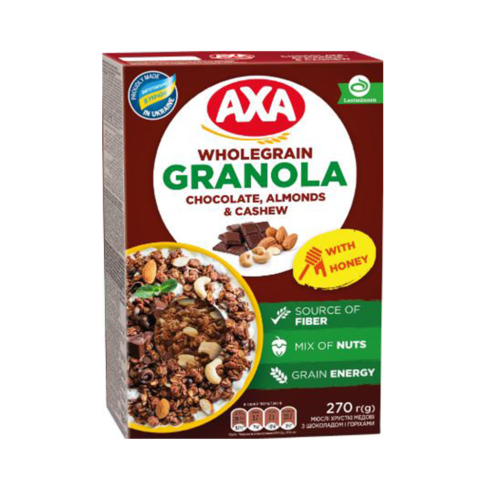 AXA QRANOLA 270 GR SOKOLAD VE FINDIQLI