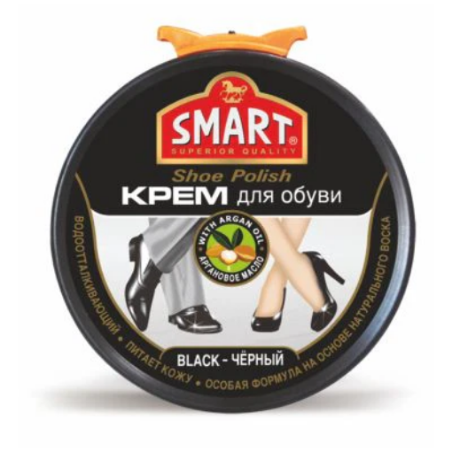 SMART AYAQQABI BOYASI 60 ML QARA DƏMİR şəkli