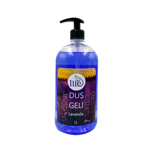 LIFE DUŞ JELI 1 L LAVANTA şəkli