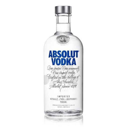 ABSOLUT ARAQ 700 ML MAVİ V292 şəkli