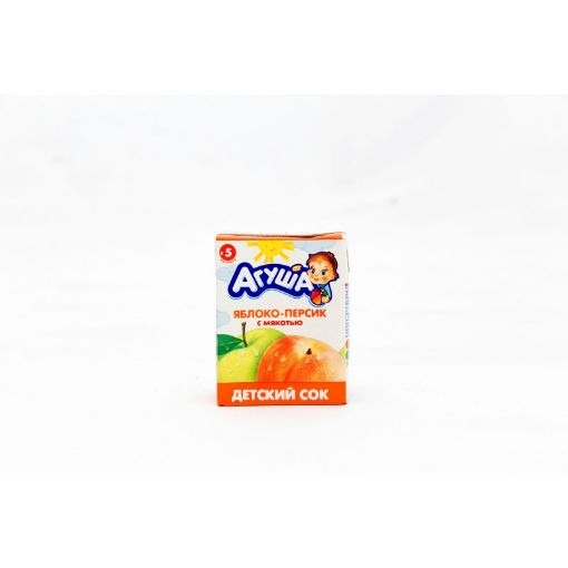 AQUSA M.ŞİRƏSİ 200 ML ALMA ŞAFTALI şəkli
