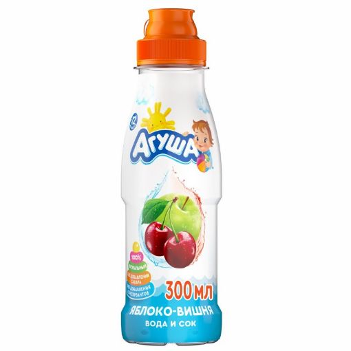 AQUSA M.ŞİRƏSİ 300 ML ALMA VİŞNƏ şəkli