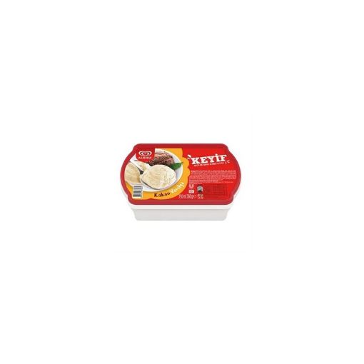ALGİDA KEYİF DONDURMA 750 ML KAKAO VANİL şəkli