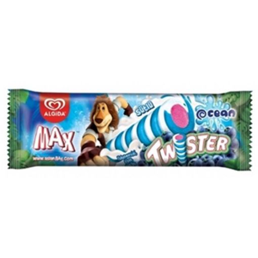 ALGİDA MAX TWISTER DONDURMA 74 ML OCEAN şəkli