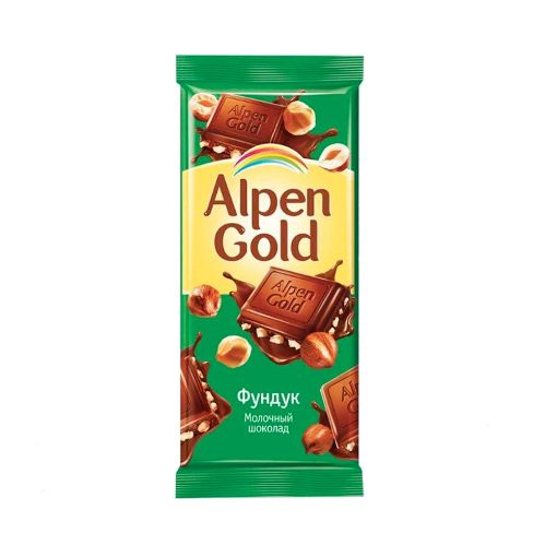ALPENGOLD ŞOKOLAD 80 Q SÜDLÜ FINDIQLI şəkli