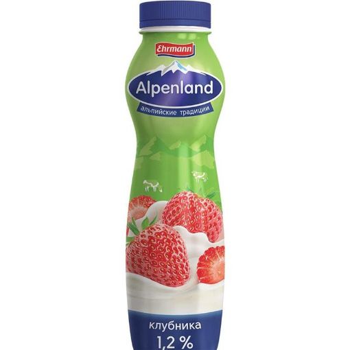ALPENLAND YOQURT İÇMƏLİ 290 Q ÇİYƏLƏK 1 şəkli