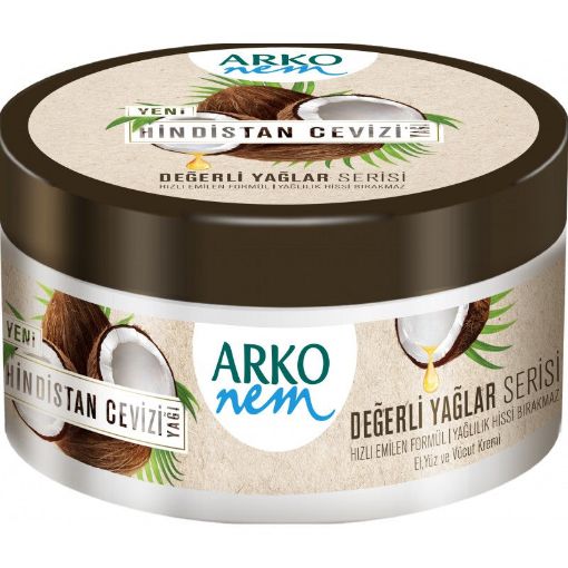 ARKO NEM KREM 250 ML KOKOS şəkli
