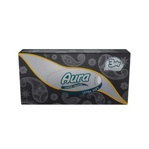 AURA DƏSMAL QUTU 50 Lİ 22X20 QARA şəkli
