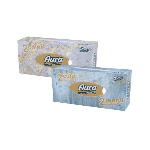 AURA QUTU DƏSMAL 150 Lİ RENGLI 22X20 SM şəkli