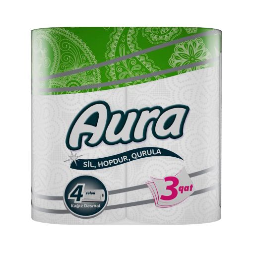 AURA MƏTBƏX DƏSMALI 4 ƏDƏD şəkli