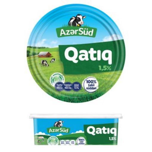 AZƏRSÜD QATIQ 900 Q HOMOGENİZE 1.5% şəkli