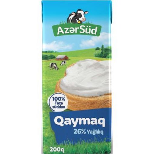 AZƏRSÜD QAYMAQ 200 Q 26% şəkli