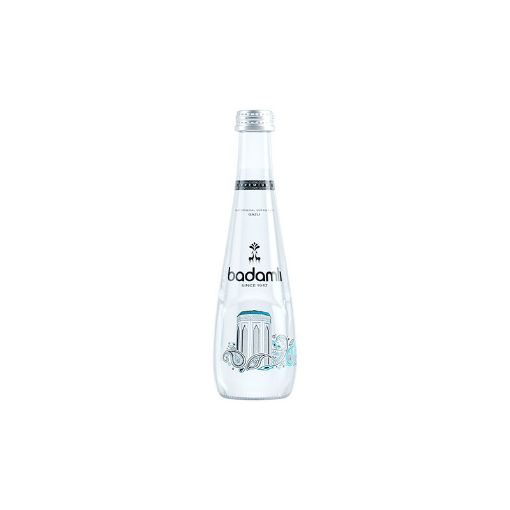 BADAMLI SU 330 ML QAZLI PREMİUM ŞÜŞƏ şəkli