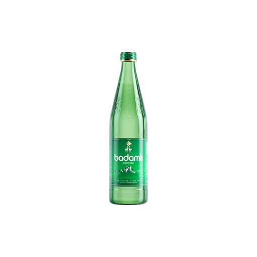 BADAMLI SU 500 ML QAZLI ŞÜŞƏ şəkli