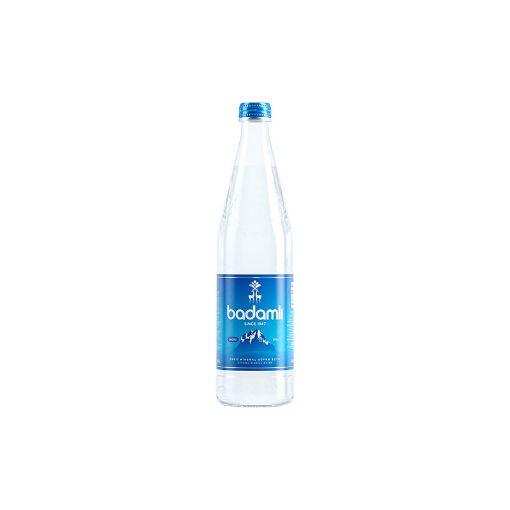BADAMLI QAZSIZ SU 600ML ŞÜŞƏ şəkli